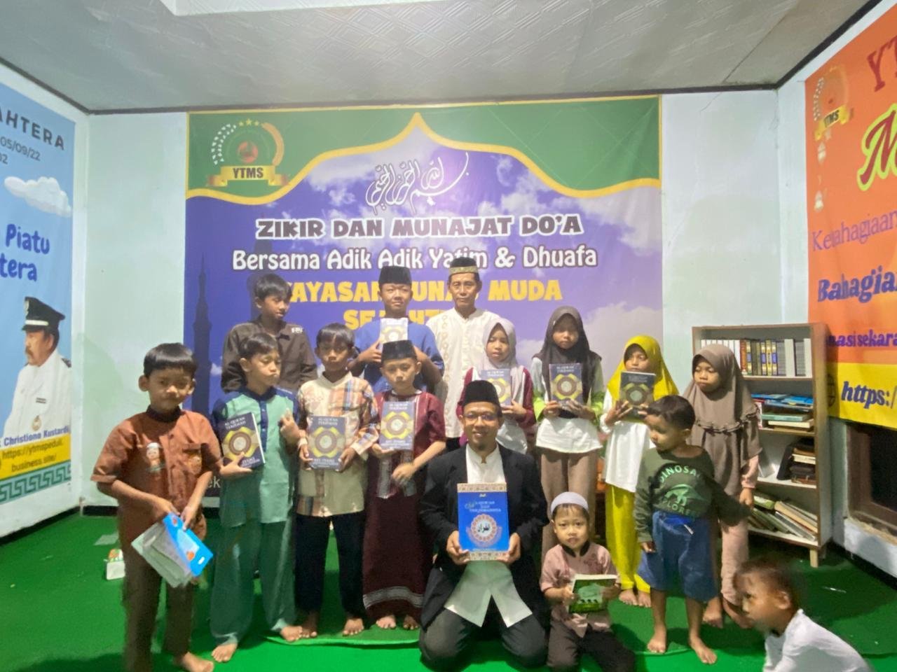 mengagendakan acara buka bersama dengan anak-anak yatim